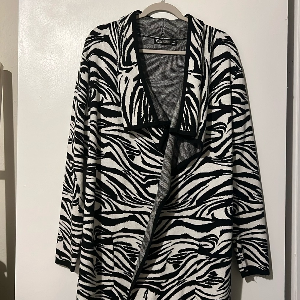 NY&C Zebra Print Jacket